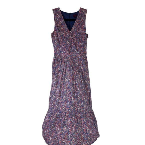 J.Crew Liberty Fabric Kayoko Floral Midi Dress size 0 - Picture 1 of 6